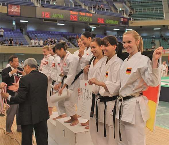 Auch bei der deutschen Mannschaft gab es viele glückliche und zufrieden Gesichter.