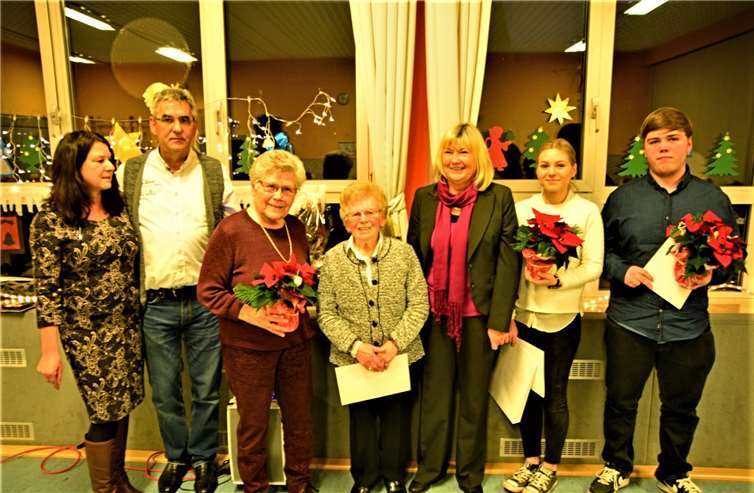 Auch bei dieser Feierlichkeit konnten wieder langjährige Mitglieder geehrt werden. Privat