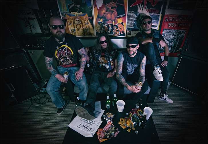 Auch dabei: Die Band Addict. Foto: Sebastian Klar