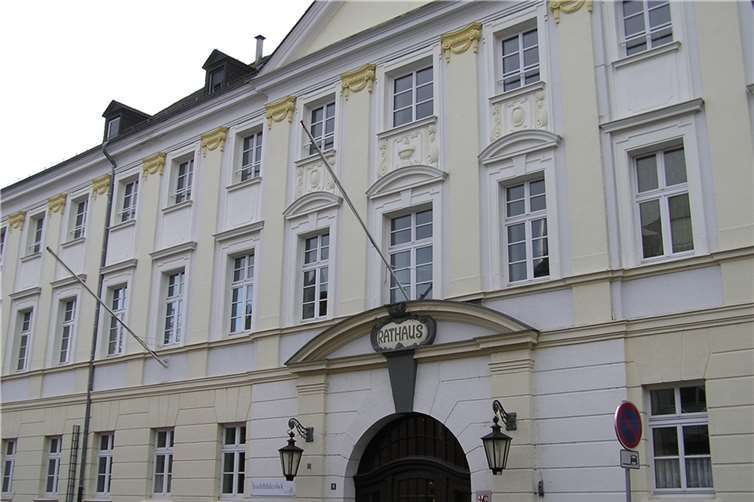 Auch das Alte Rathaus ist betroffen. Quelle: Stadt Neuwied