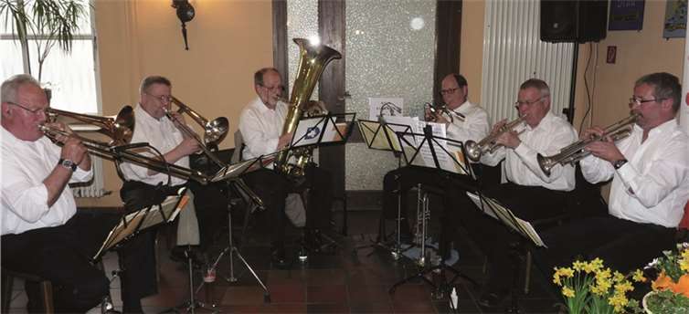 Auch das Bläserensemble der Schützenkapelle Mendig sorgte für einen wunderbaren musikalischen Rahmen der Veranstaltung.