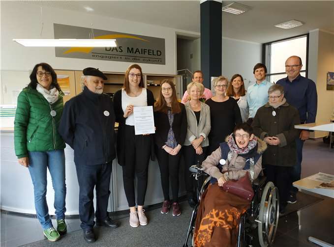 Auch das Bürgerbüro der Verbandsgemeinde Maifeld erhielt die Auszeichnung „Barrierefreies Geschäft“.