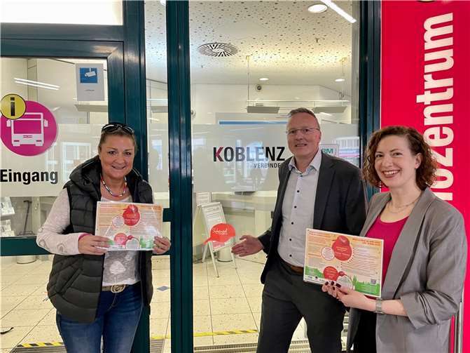 Auch das Businfozentrum der koveb ist zukünftig eine sichere Anlaufstelle für Kinder. Quelle: koveb