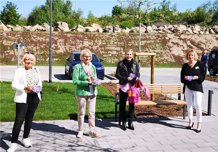 Auch das Compassio-Seniorendomizil „Am Grubenfeld bekam den Muttertagsgruß.