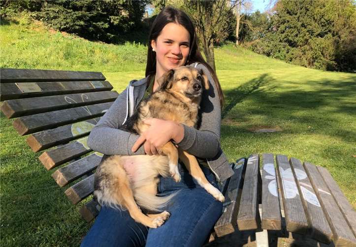 Auch das Gassigehen gehörte manchmal dazu.