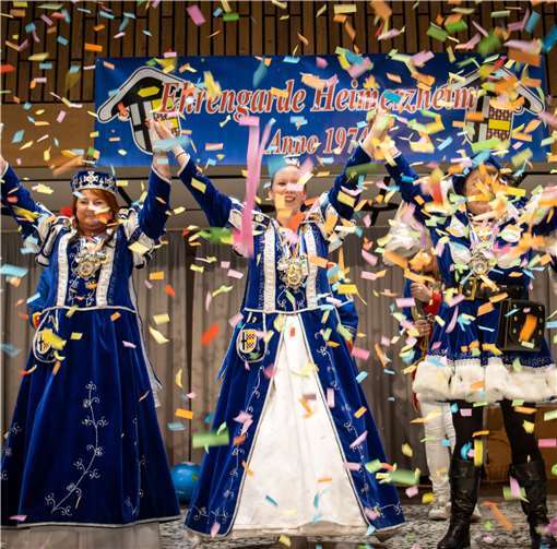 Auch das Heimerzheimer Dreigestirn war vor Ort.