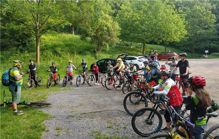 Auch das MTB-Kids Training ist wieder gestartet. Foto: privat
