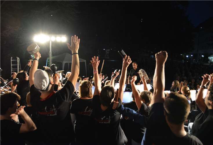 Auch das Publikum hatte viel Spaß an der Musik.