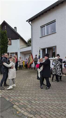 Auch das Tanzbein wurde geschwungen.