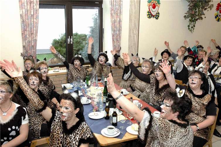 Auch das närrische Wildkatzen-Alaaf sorgte für Stimmung.UM