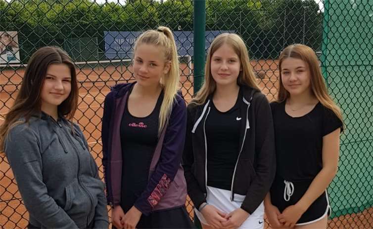 Auch den Mädchen U15 1 gelang der Aufstieg in die A-Klasse.
