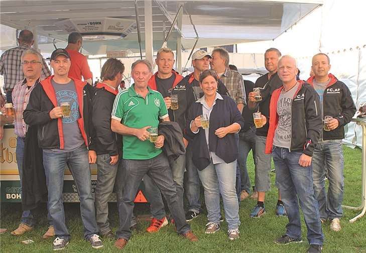 Auch der Bierbrunnen war gut besucht.