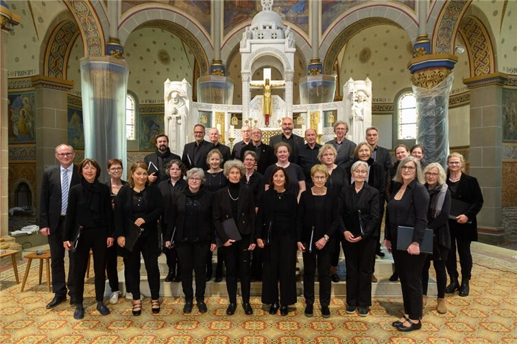 Auch der Chor „Ars Vocalis“ ist mit von der Partie. -- Foto: Alexander Fluhr