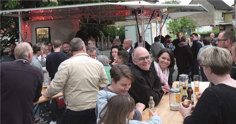 Auch der Getränkeumsatz konnte sich am Samstagabend sehen lassen.