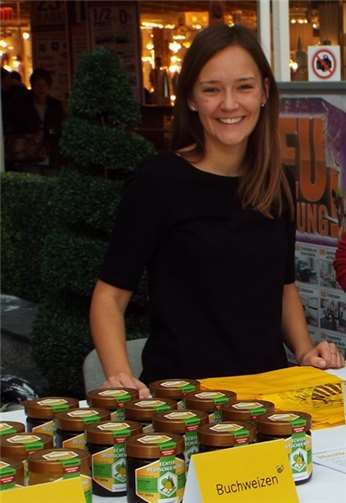 Auch der Honig war der Renner.