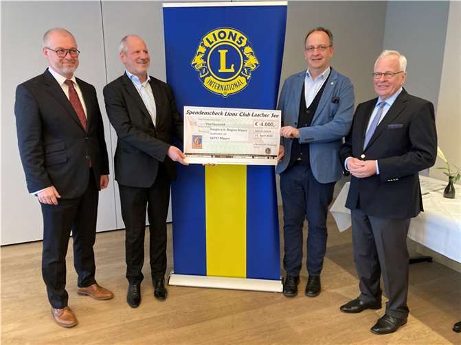 Auch der Hospiz e.V. Region Mayen wurde mit einer Spende bedacht.