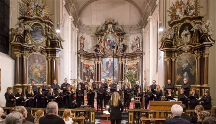 Auch der Kammerchor Marienstatt wird am 10. Juni in Urbar auftreten. Privat