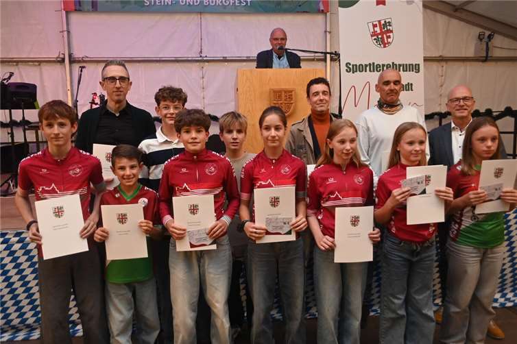 Auch der Nachwuchs des Radsportclubs Mayen wurde ausgezeichnet.
