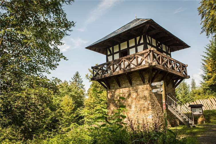 Historische Schätze entdecken Auch der Römerturm am UNESCO-Welterbe Limes ist am Tag des offenen Denkmals geöffnet. Copyright: Arne Flander