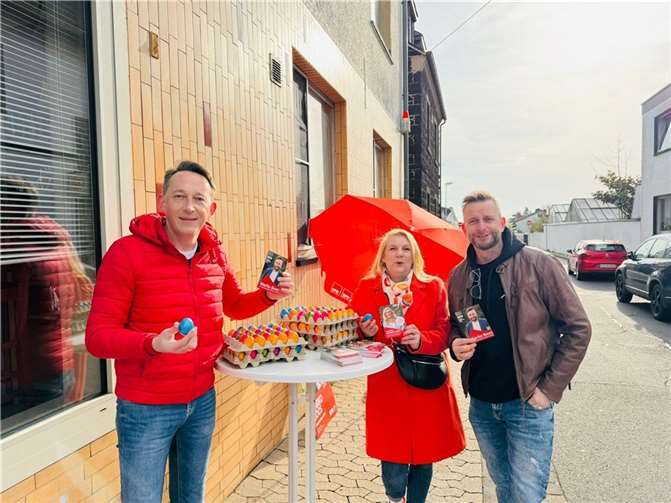 Auch der SPD-Landratskandidat Marko Boos wird an den Ostertagen im Landkreis Mayen-Koblenz an diversen Infoständen verschiedener Orte vertreten sein und freut sich jetzt schon auf einen entspannten Meinungsaustausch mit den Wählerinnen und Wählern. Foto: privat