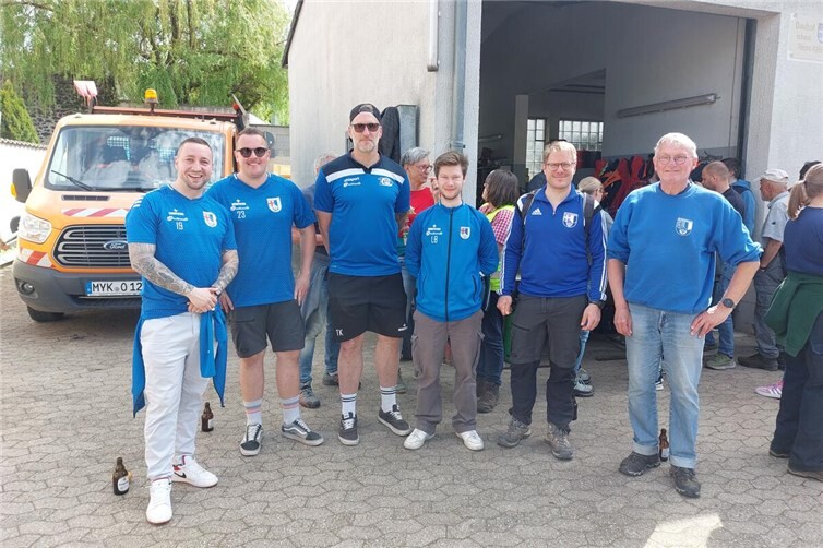 Auch der SV Ochtendung war beim Umweltaktionstag der Ortsgemeinde mit einigen aktiven Umweltfreunden mit von der Partie.