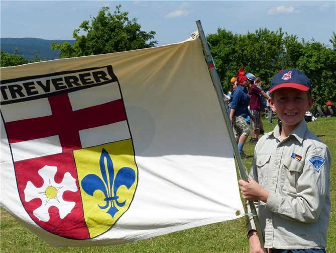 Auch der Stamm Treverer war bei derSippenaktion „Goldader“ in Hameln mit dabei. Foto: privat