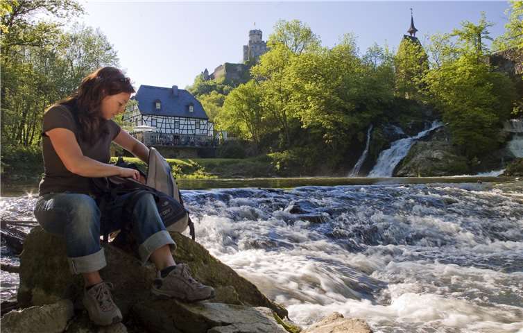 Auch der Traumpfad Pyrmonter Felsensteig konnte bei den Erlebnispunkten zulegen. Foto: Traumpfade/Kappest