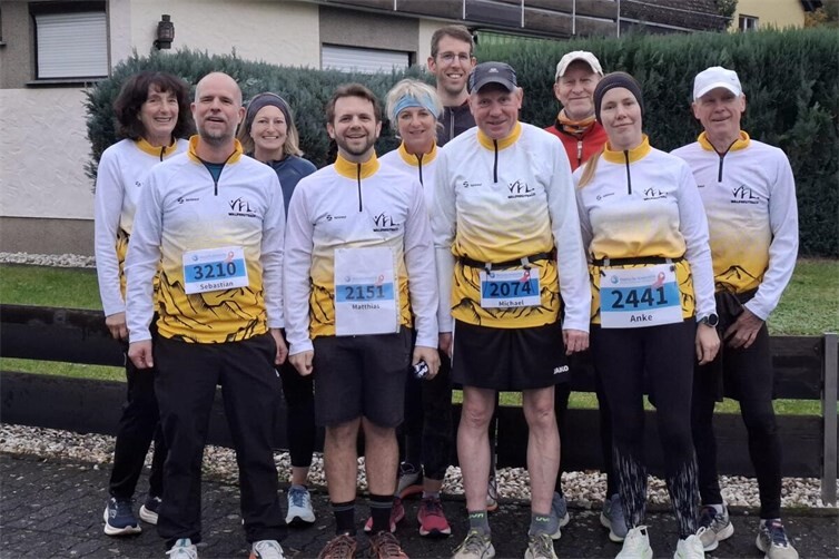 Auch der mittwöchliche Lauftreff wurde zum Spendenlauf genutzt