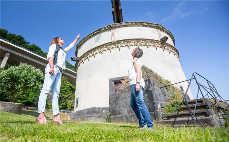 Auch die Andernacher Gästeführer bieten für den Aktionstag eine an das Tagesmotto angelehnte Sonderführung über den „Alten Krahnen“ an.Foto: Andernach.net GmbH