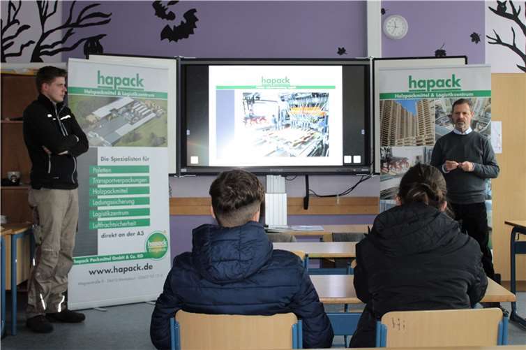 Auch die Fa. Hapack aus Elgendorf stellte sich vor.