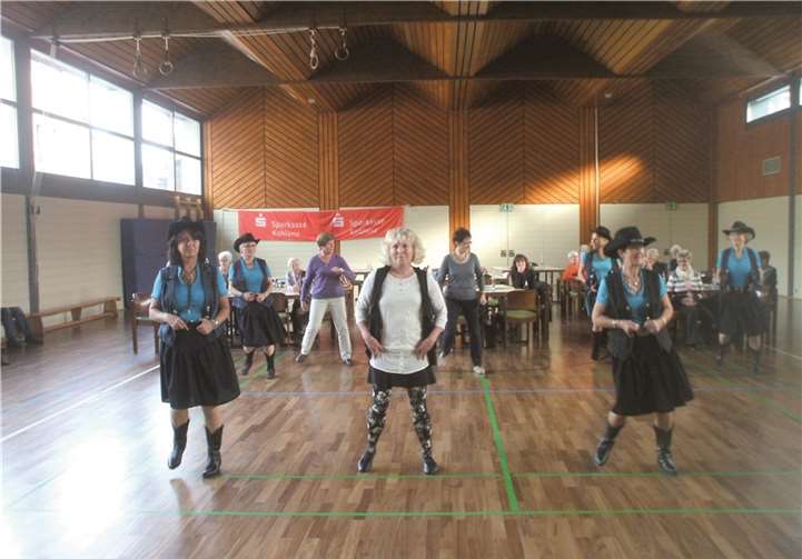 Auch die Freunde der Country Musik waren angesprochen.privat