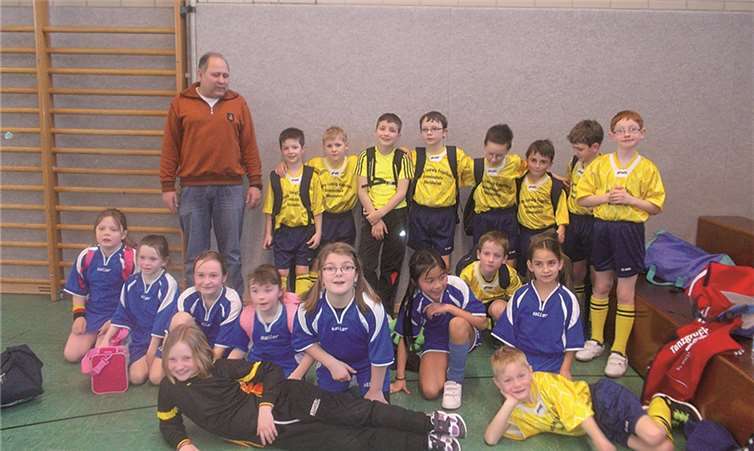 Auch die Fußballteams können auf Kreisebene mithalten.