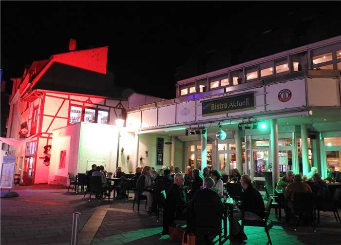 Auch die Gastronomie war gut besucht.