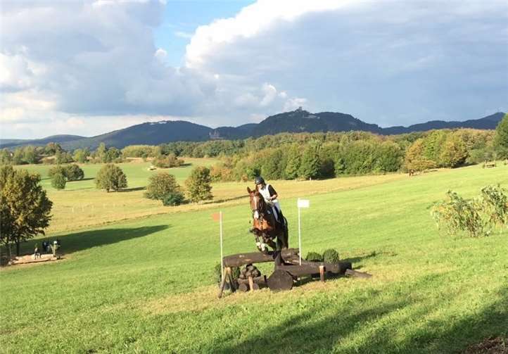 Großes Vielseitigkeitsevent auf dem Rodderberg Auch die Geländeprüfung gehört zum großen Vielseitigkeitsevent. privat