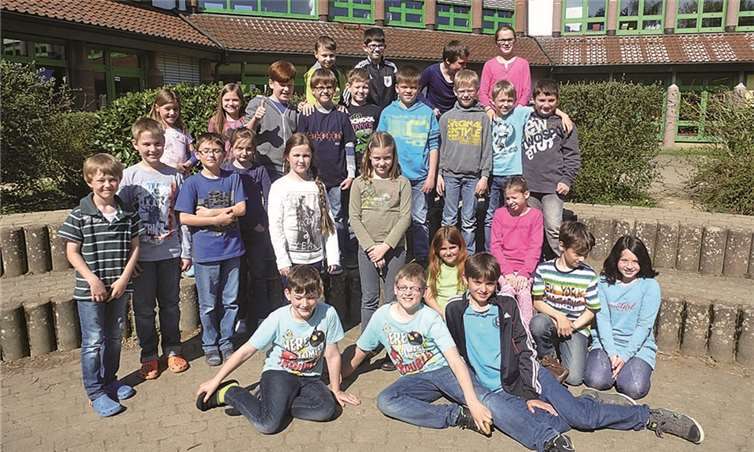 Auch die Grundschule St. Georgen nahm mit einem Team am Känguru-Wettbewerb teil.