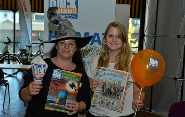 Auch die Heimatzeitung BLICK aktuell war mit einem Stand vertreten.
