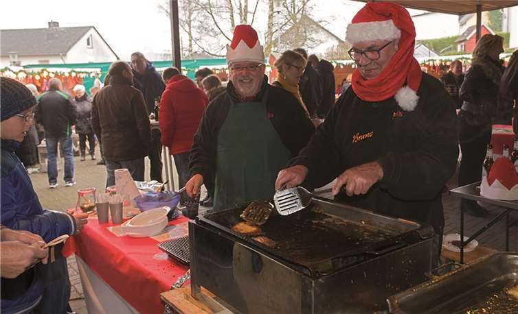 Auch die Helfer an den Marktständen hatten ihren Spaß.