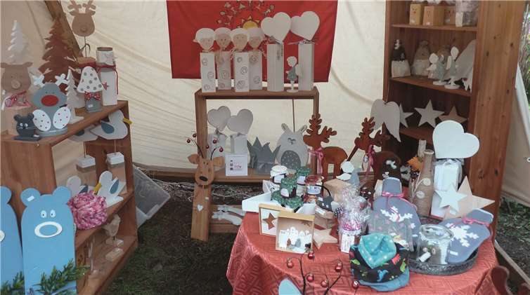 Auch die KaMäJu hatte wieder zauberhafteGeschenkideen gebastelt.