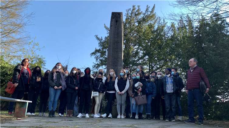 Auch die Klasse 10a der Boeselager-Realschule Ahrweiler besuchte die Gedenkstätte Hadamar. Foto: privat