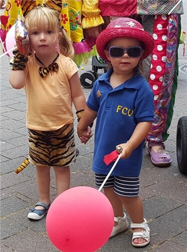 Auch die Kleinen hatten ihren Spaß.