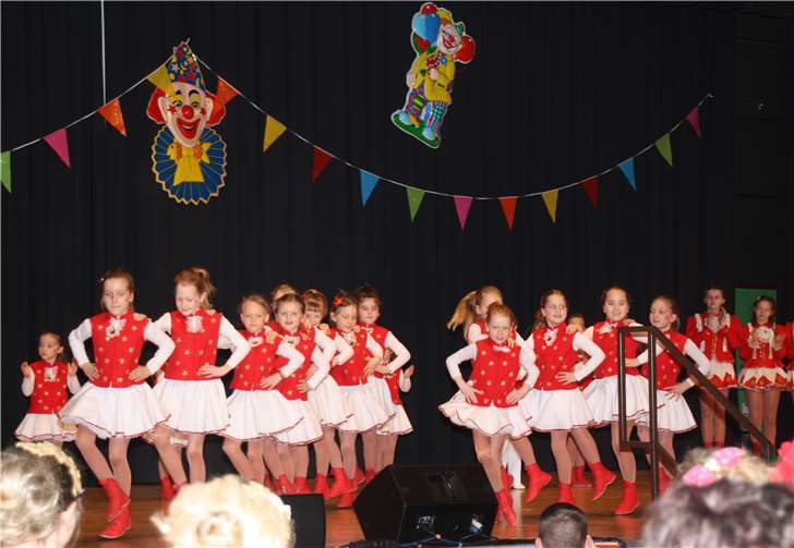 Auch die Kleineren beindruckten mit ihren Tänzen.