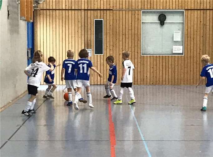 Auch die Kleinsten waren beim Bambinitreff voll im Einsatz.