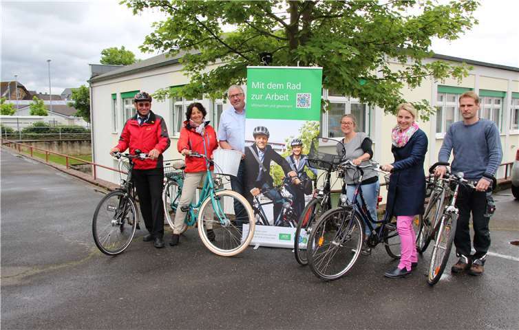 Auch die Kollegen des AOK Kundencenters Ahrweiler freuen sich auf die neue Aktion.Foto: privat