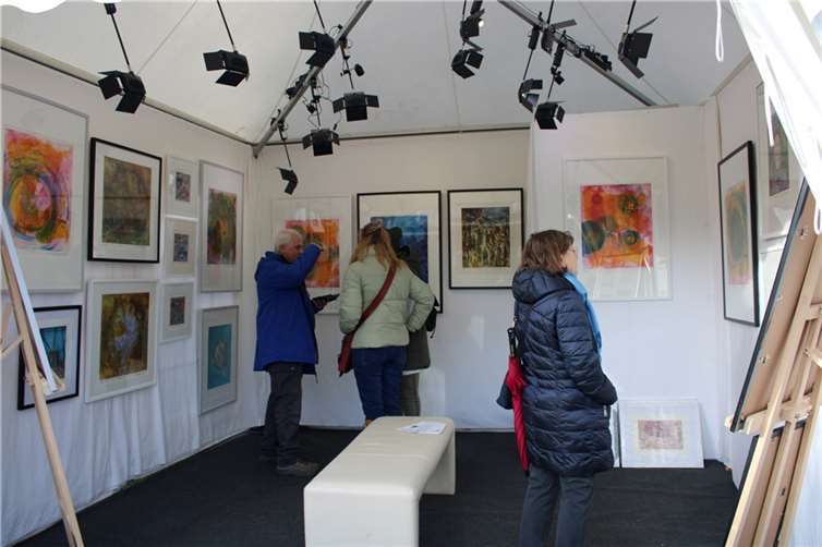 Auch die Kunst kam nicht zu kurz.