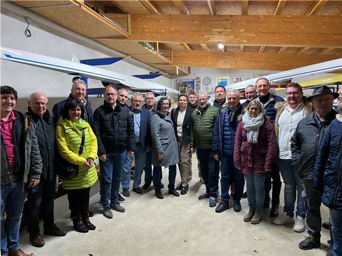 Auch die Lahnsteiner CDU-Fraktion war mit Johannes Lauer, Günter Groß, Michael Güls, Melanie Scheeben, Alexander Krapf und Klemens Breitenbach dabei. Foto: Martin Otto, RGL
