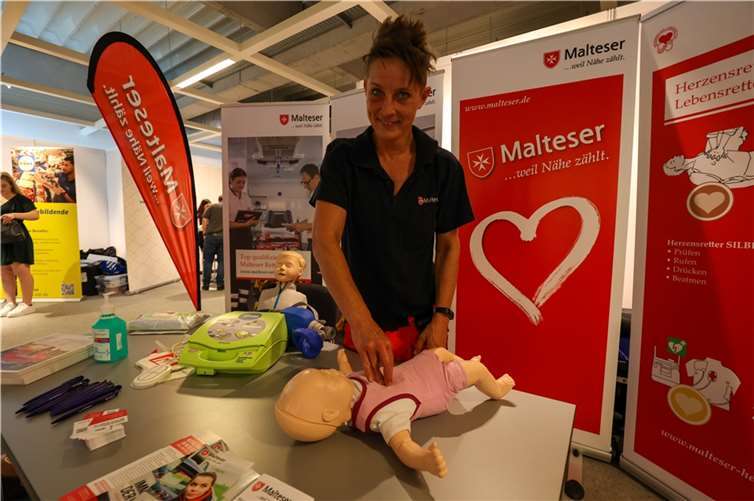 Auch die Malteser präsentierten sich. Foto: CEW