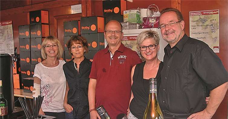 Auch die Mitglieder Aktivgemeinschaft taten ihr Bestes, damit sich die Besucher an diesem Wochenende wohlfühlten.