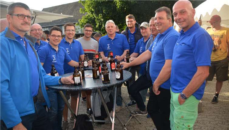 Auch die Mitglieder des Elferrats beziehungsweise Vorstands der GKKG hatten am Freitag schon jede Menge Spaß.