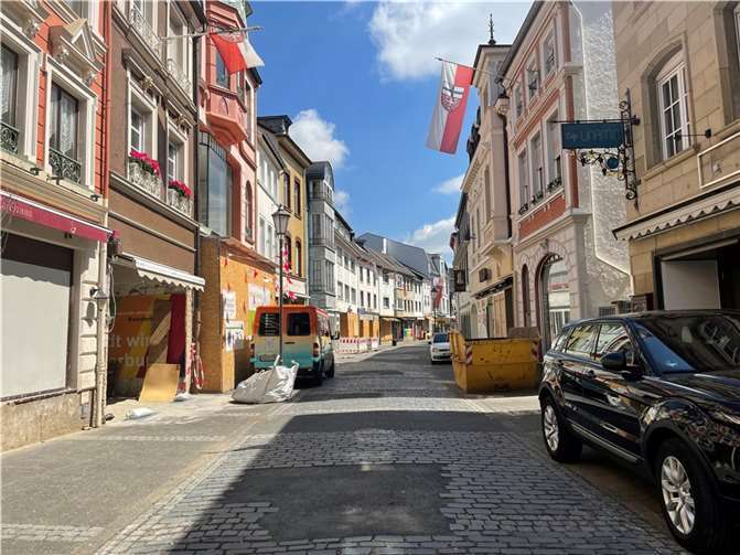 Auch die Niederhutstraße wird gesperrt. Foto: ROB