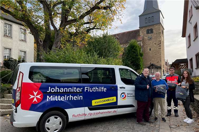 Auch die Pfarrgemeinde in Mayschoß erhielt eine Spende.